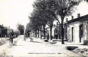 CHANZY - GRANDE RUE  - 1910